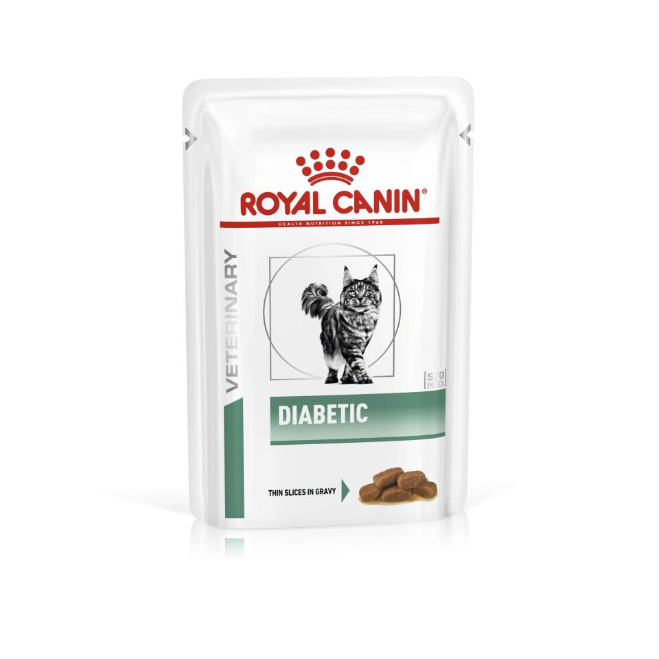 Royal Canin Diabetic Pouch Kedi Maması 85 gr x 12 Adet Diyabet Yönetimi