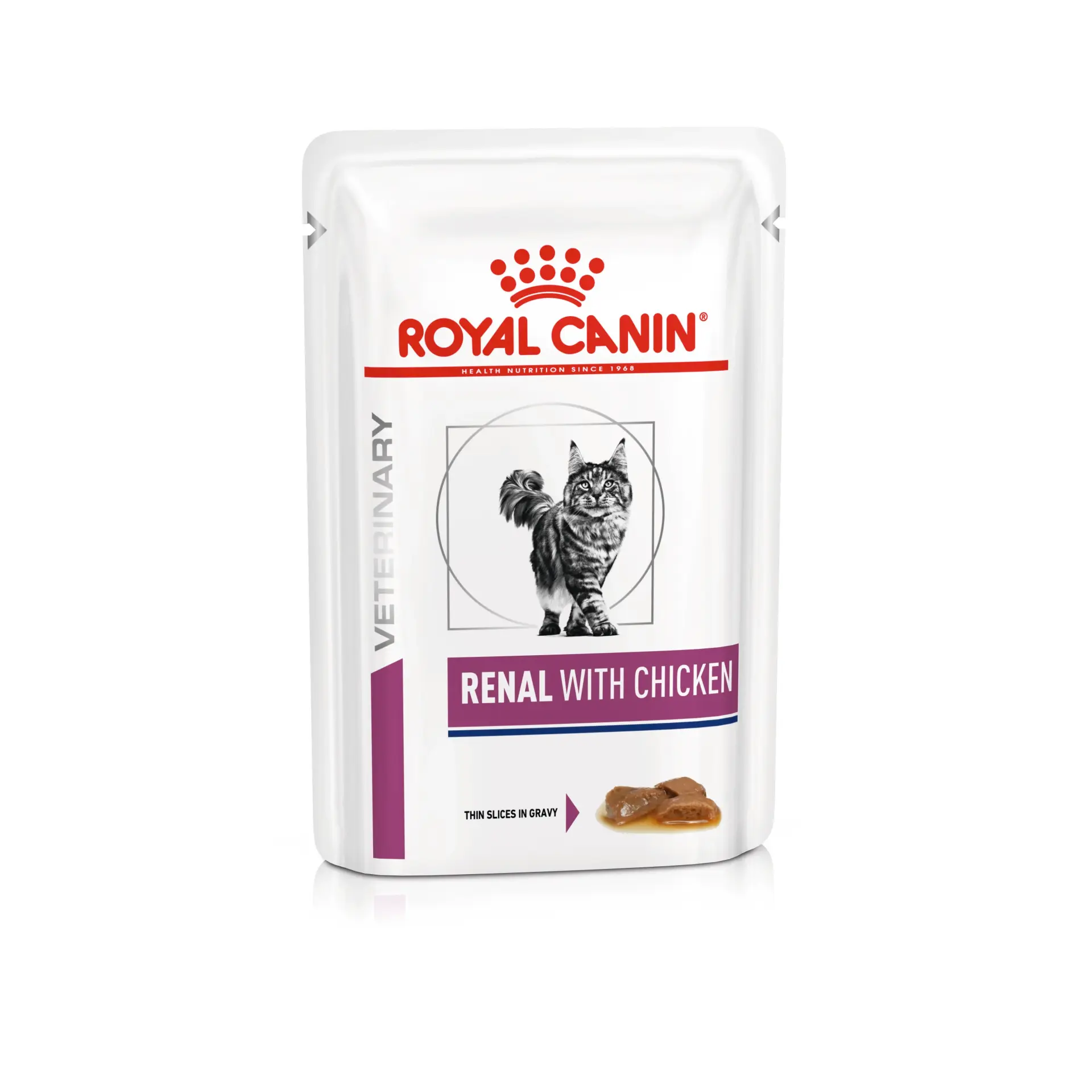 Royal Canin Renal Chicken Kedi Maması 85 gr x 12 Adet Böbrek Sağlığı İçin Tavuklu Formül