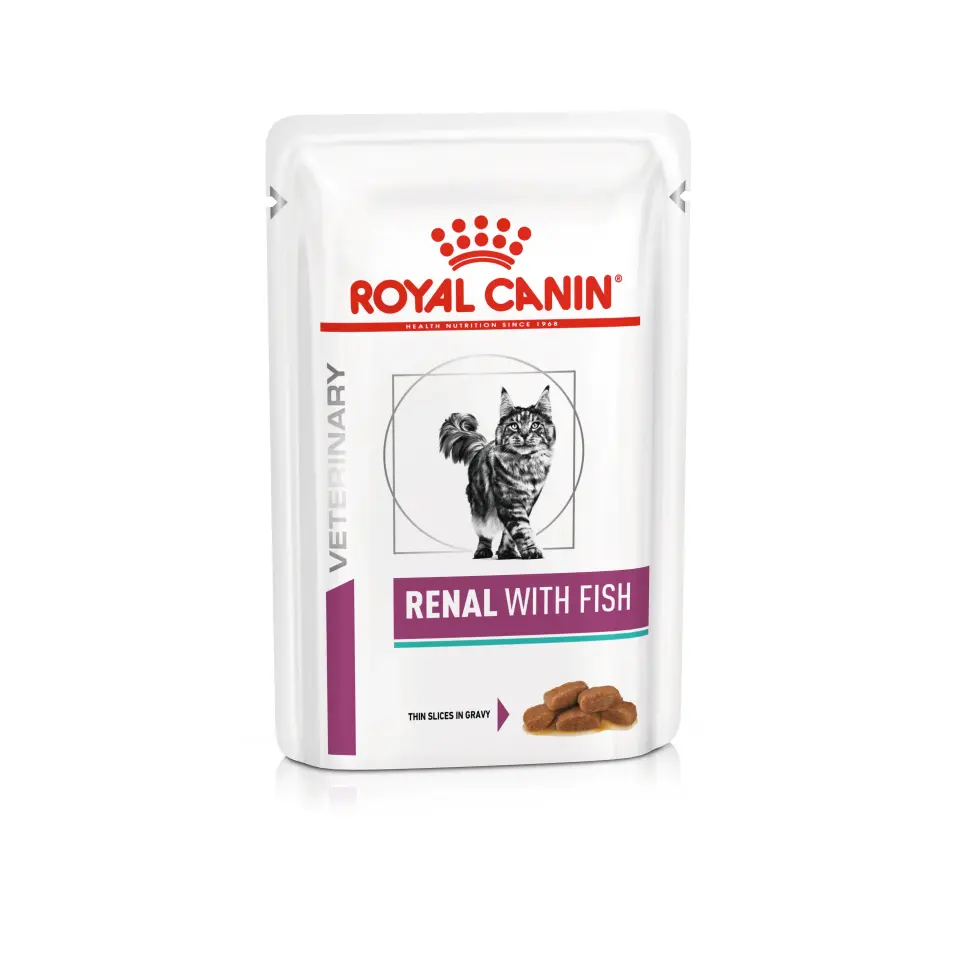 Royal Canin Renal Fish Kedi Maması 85 gr x 12 Adet Böbrek Sağlığı İçin Balıklı Formül