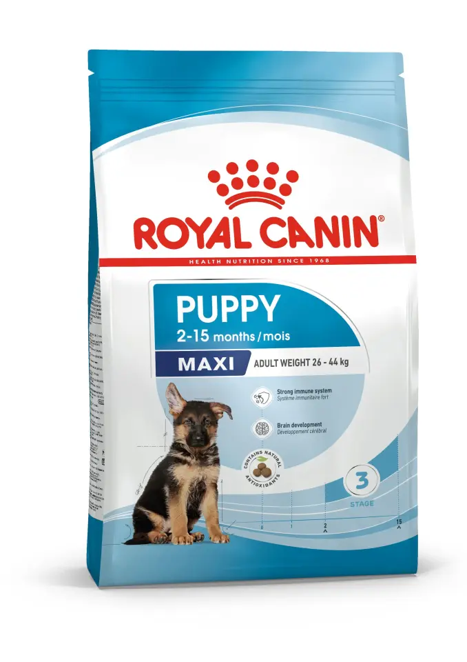 Royal Canin Maxi Puppy Köpek Maması 15 kg Büyük Irk Yavru Köpek Maması Sağlıklı Büyüme ve Kemik Desteği