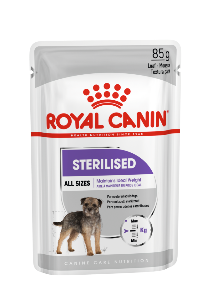 Royal Canin CCN Sterilised Köpek Maması 85 gr x 12 Adet Kısırlaştırılmış Yetişkin Köpekler İçin Beslenme Desteği