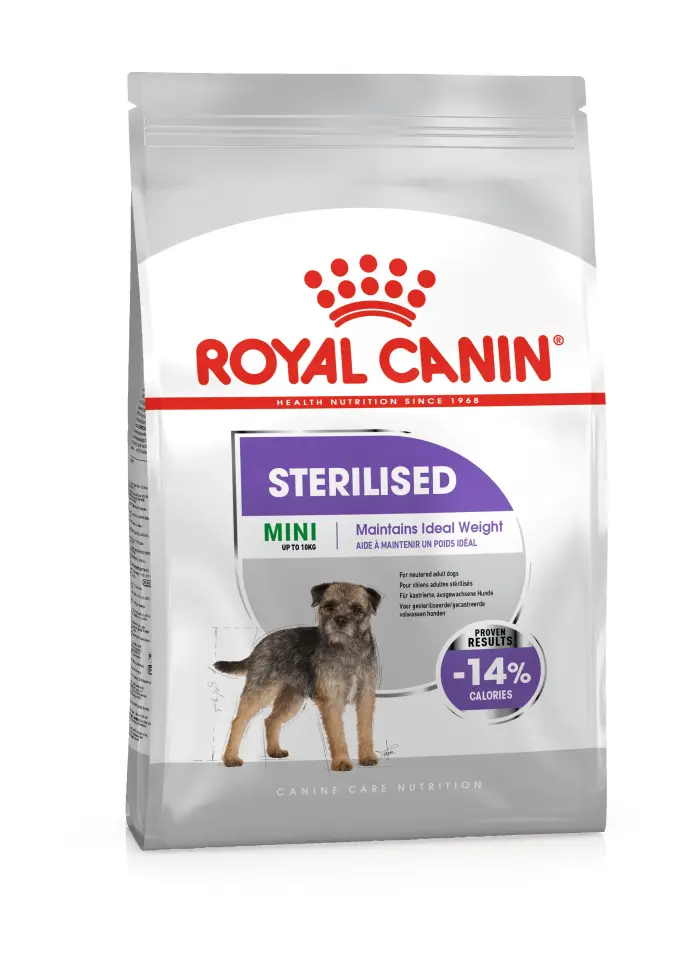 Royal Canin CCN Mini Sterilised Köpek Maması 3 kg Kısırlaştırılmış Mini Irklar İçin Tam ve Dengeli Beslenme