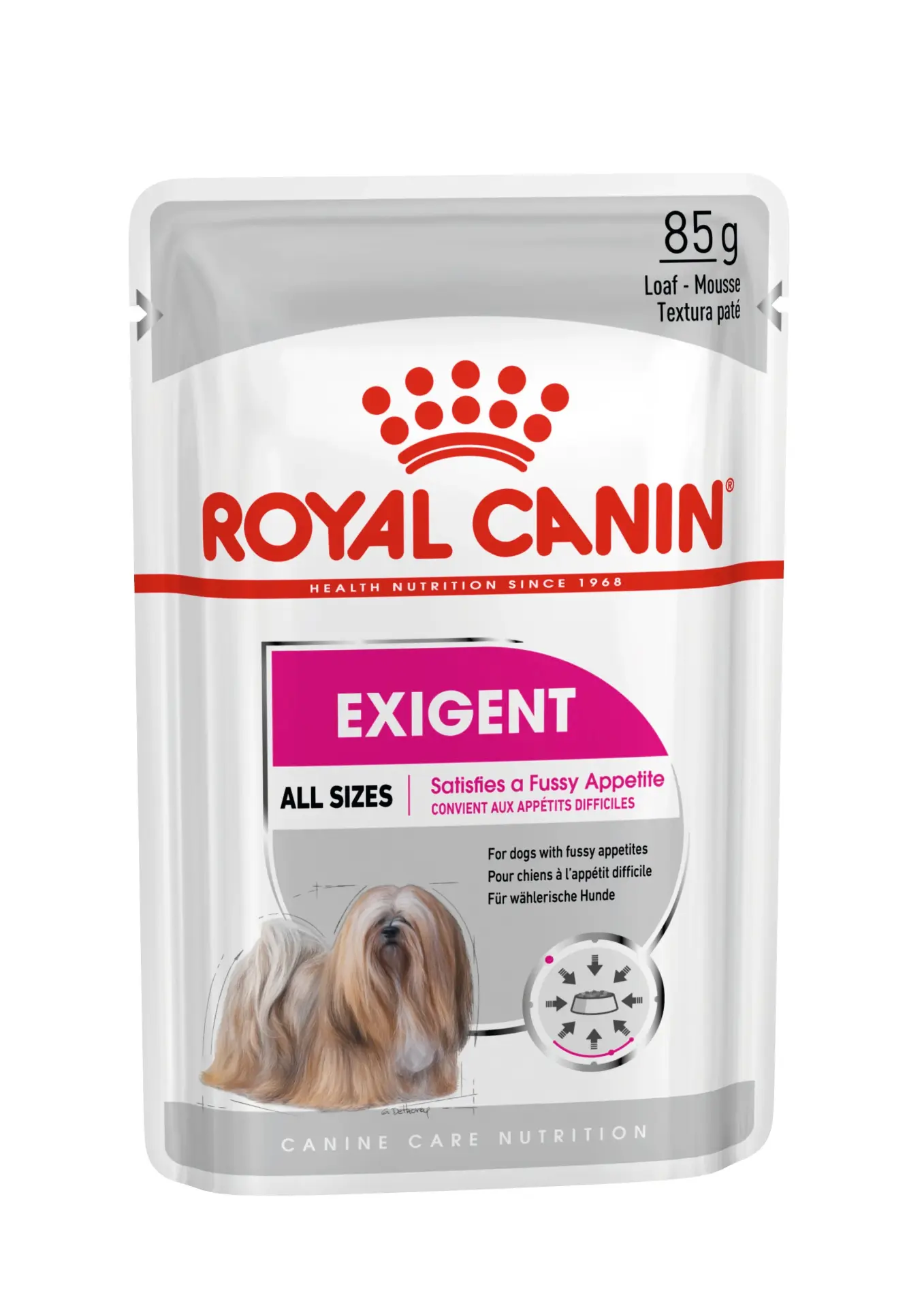 Royal Canin CCN Exigent Köpek Maması 85 gr x 12 Adet Seçici Yetişkin Köpekler İçin Özel Mama