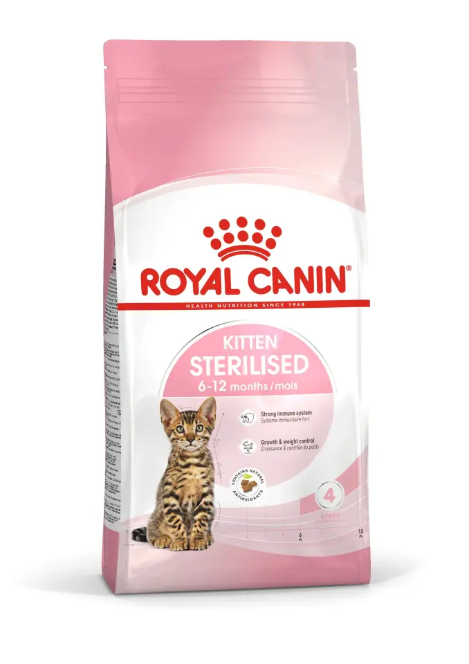 Royal Canin Kitten Sterilised Kedi Maması 2 kg Kısırlaştırılmış Yavru Kediler İçin Özel Mama