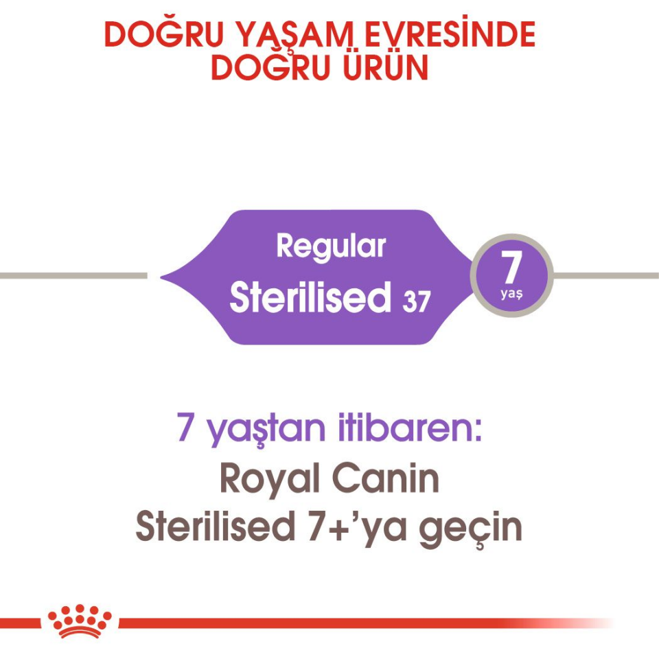 Royal Canin Sterilised 37 Kedi Maması 4 kg Yetişkin Kısır Kediler İçin Tam ve Dengeli Beslenme