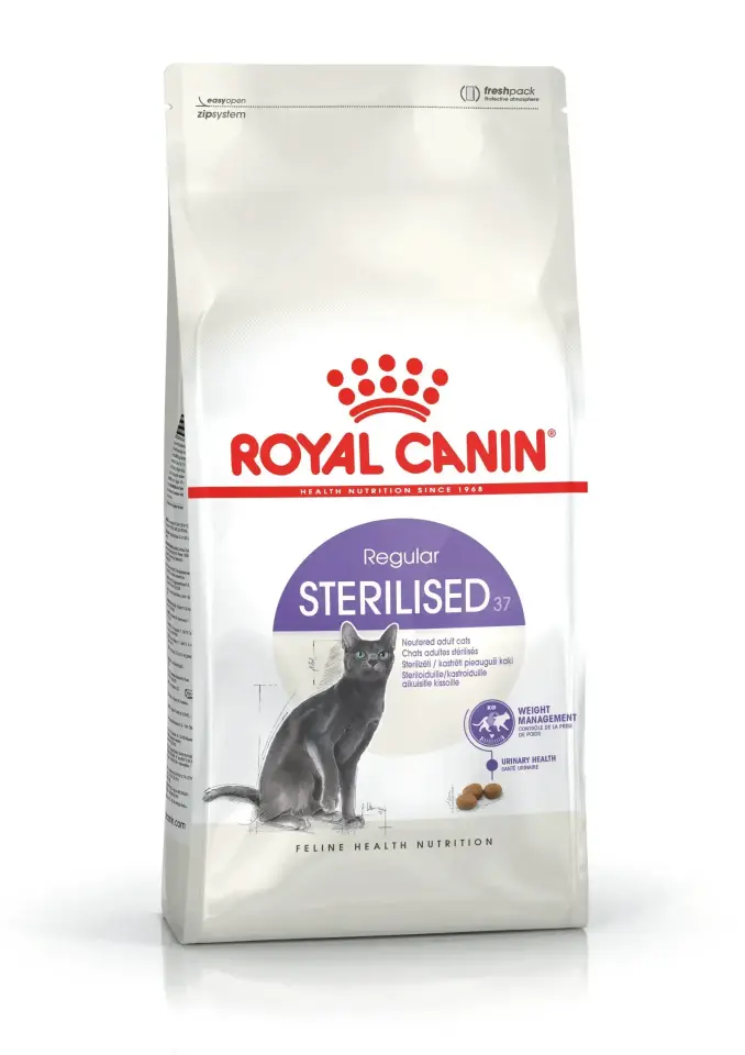 Royal Canin Sterilised 37 Kedi Maması 4 kg Yetişkin Kısır Kediler İçin Tam ve Dengeli Beslenme