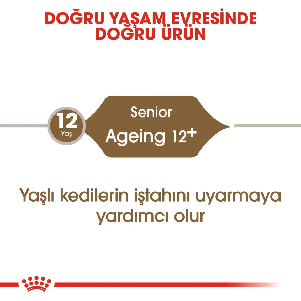Royal Canin Ageing Kedi Maması 2 kg 12 Yaş Üzeri Kediler İçin Tam ve Dengeli Mama