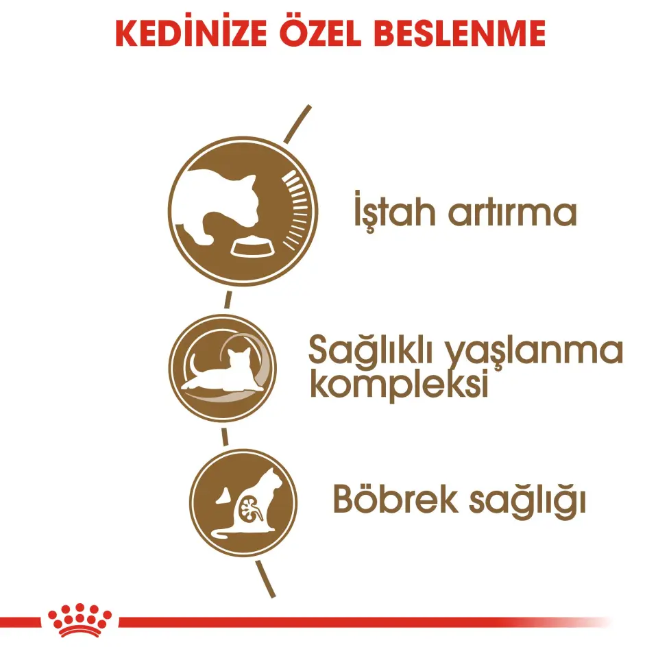 Royal Canin Ageing Kedi Maması 2 kg 12 Yaş Üzeri Kediler İçin Tam ve Dengeli Mama
