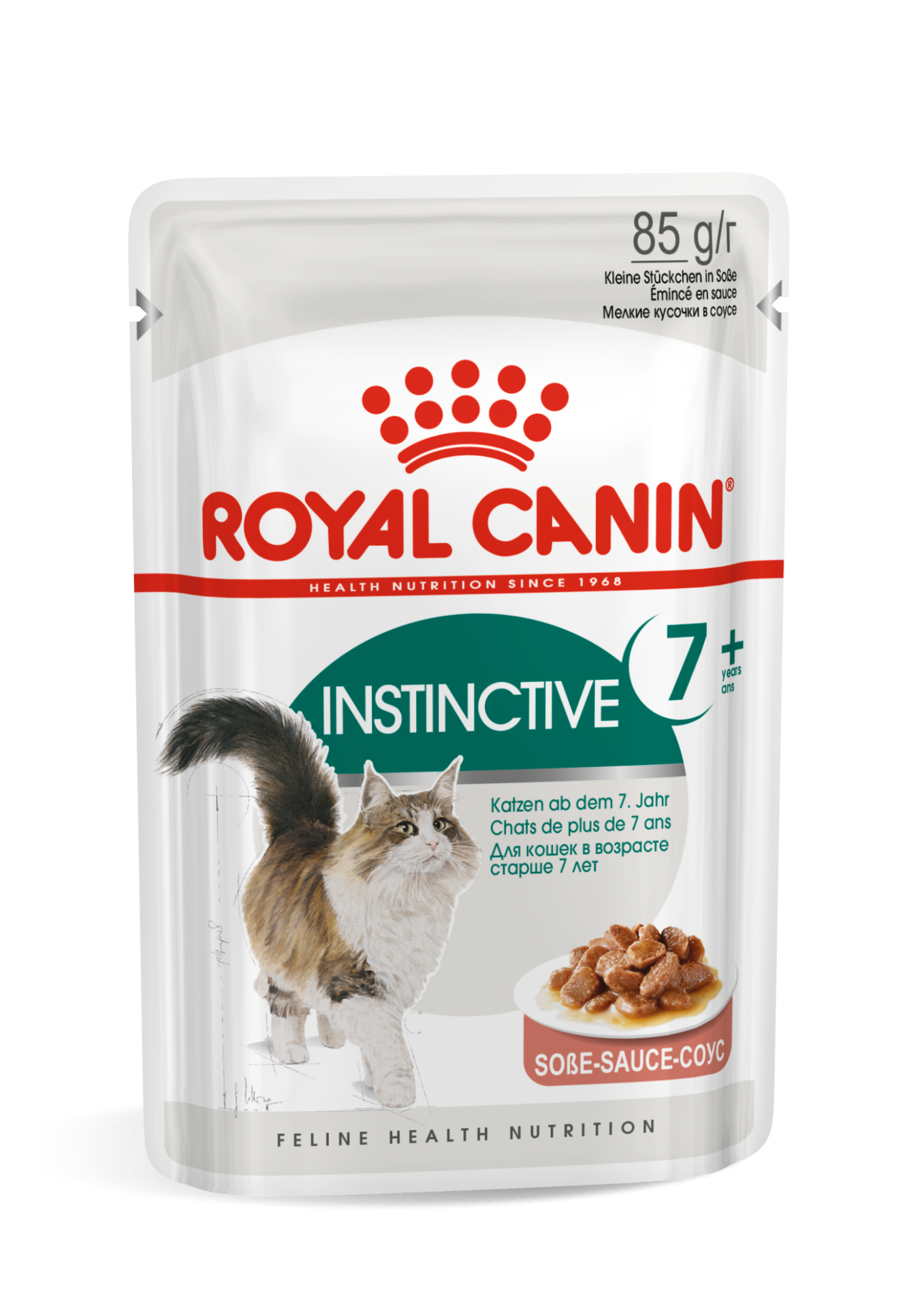 Royal Canin Instinctive Kedi Maması 85 gr x 12 Adet 12 Yaş ve Üzeri Kedi Maması