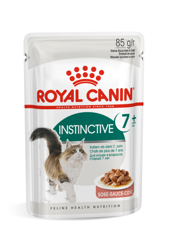 Royal Canin Instinctive Kedi Maması 85 gr x 12 Adet 12 Yaş ve Üzeri Kedi Maması