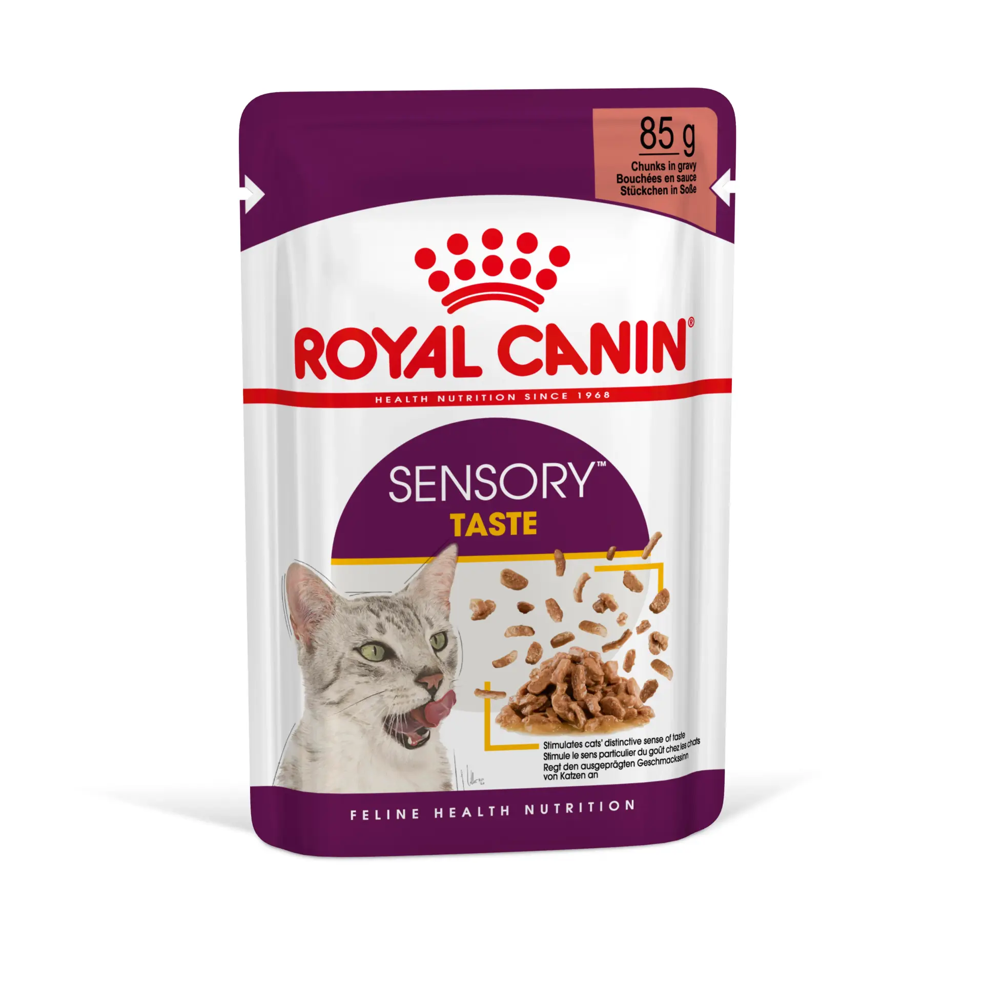 Royal Canin Sensory Taste Kedi Maması 85 gr x 12 Adet Aromatik ve Lezzetli Yaş Mama