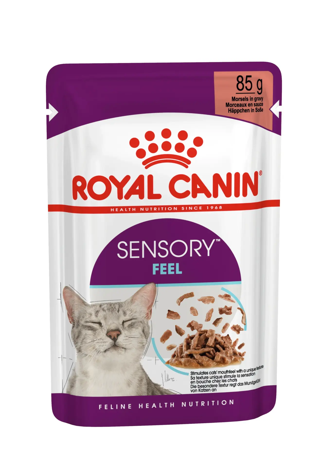 Royal Canin Sensory Feel Kedi Maması 85 gr x 12 Adet Doku ve Tat Uyumu ile İştah Açıcı Mama