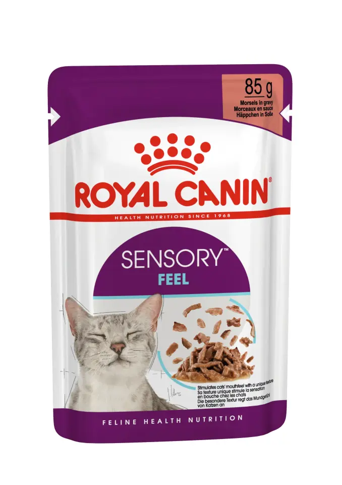 Royal Canin Sensory Feel Kedi Maması 85 gr x 12 Adet Doku ve Tat Uyumu ile İştah Açıcı Mama