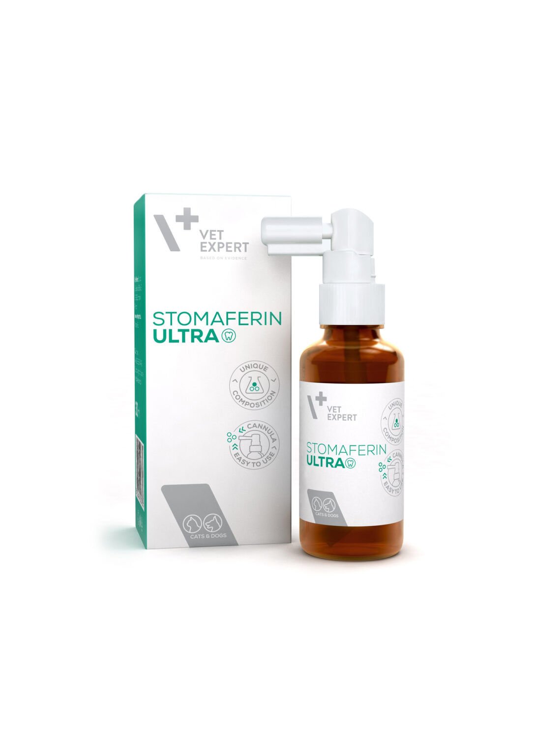 VetExpert Stomaferin Ultra Sprey 60 ml Kedi ve Köpekler İçin Ağız ve Diş Eti Sağlığı Takviyesi