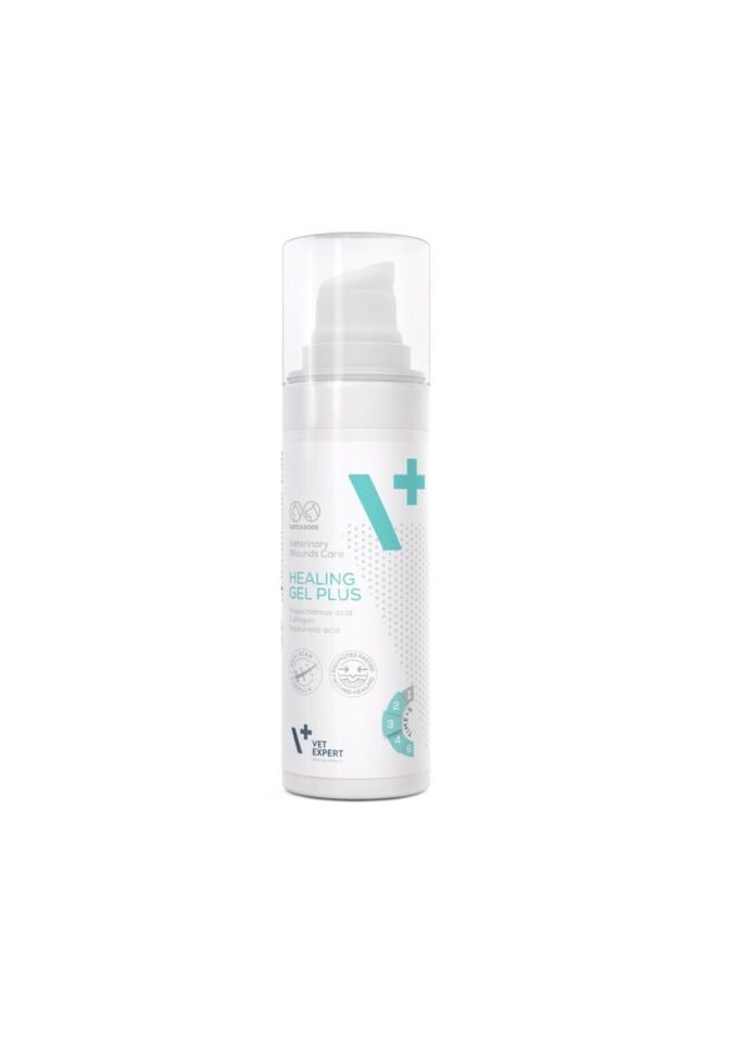 VetExpert Healing Gel Plus 30 ml Kedi ve Köpekler İçin Yara ve Cilt Bakım Jeli