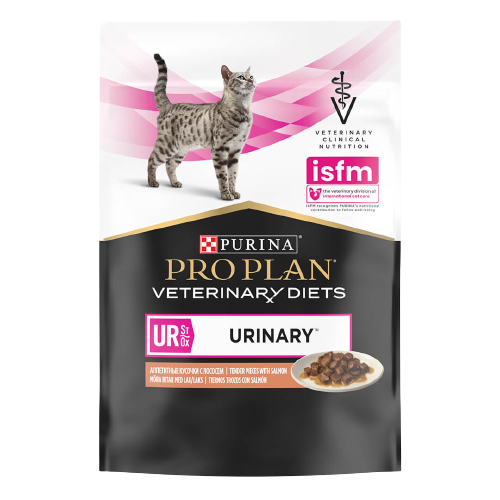 Pro Plan UR Urinary Somonlu Kedi Maması 85 gr x 10 Adet Kediler İçin İdrar Yolu Sağlığı Yaş Mama