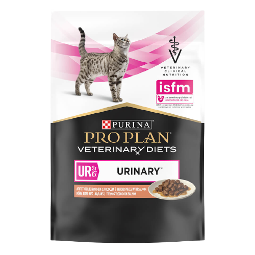Pro Plan UR Urinary Somonlu Kedi Maması 85 gr x 10 Adet Kediler İçin İdrar Yolu Sağlığı Yaş Mama