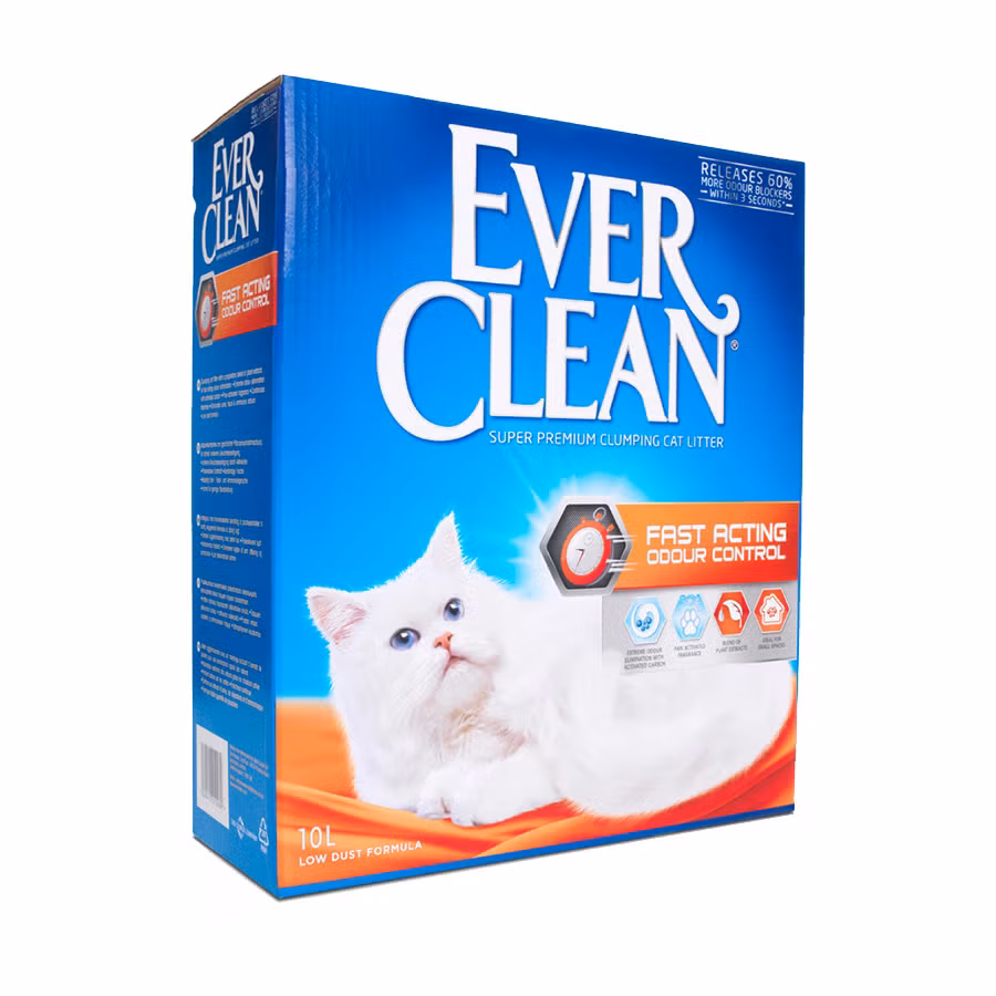 Ever Clean Fast Acting Odour Control Kedi Kumu 10 L Hızlı Etkili Koku Giderici Topaklanan Kedi Kumu