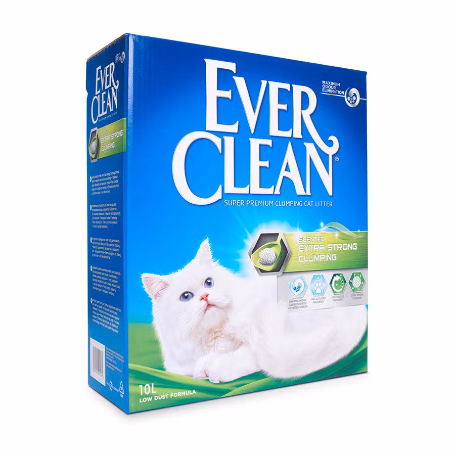 Ever Clean Extra Strong Clumping Scented Kedi Kumu 10 L Premium Parfümlü Güçlü Topaklanan Kedi Kumu