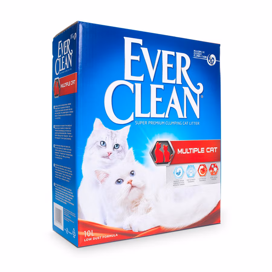 Ever Clean Multiple Cat Kedi Kumu 10 L Çok Kedili Evler İçin Topaklanan Premium Kum