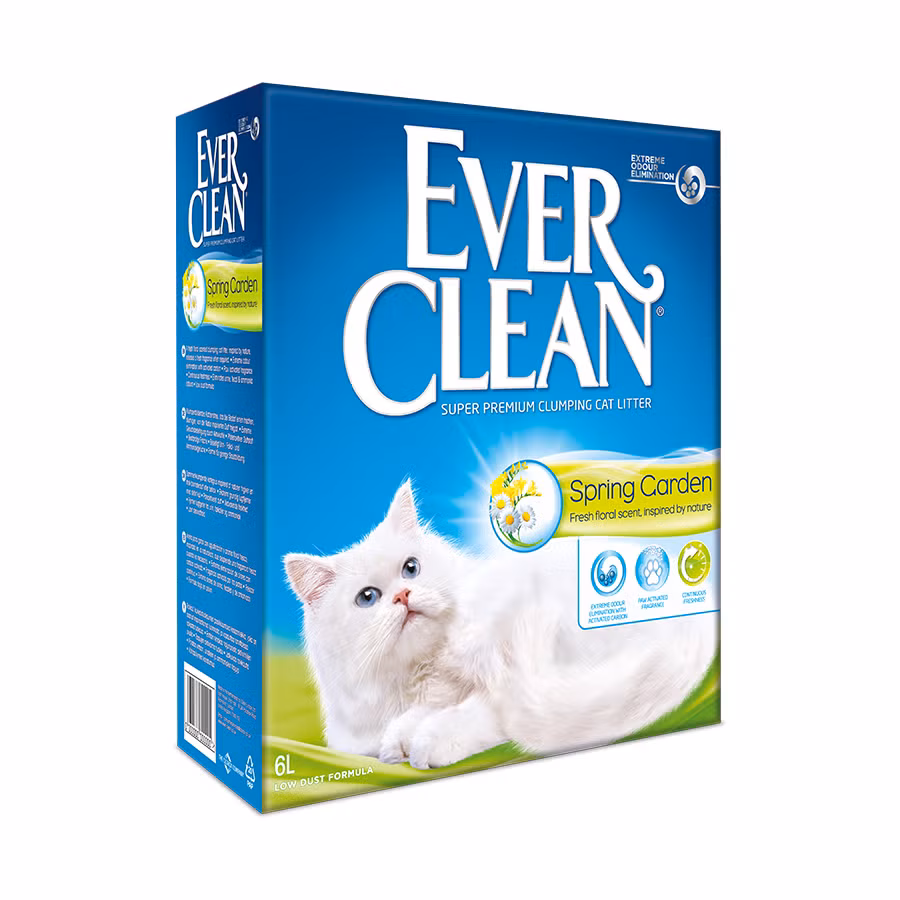 Ever Clean Spring Garden Kedi Kumu 10 L Çiçek Kokulu Topaklanan Premium Kum