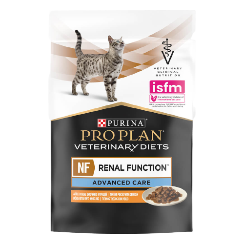 Pro Plan NF Renal Function Tavuklu Yaş Kedi Maması 85 gr x 10 Adet Böbrek Sağlığını Destekleyen Diyet Mama