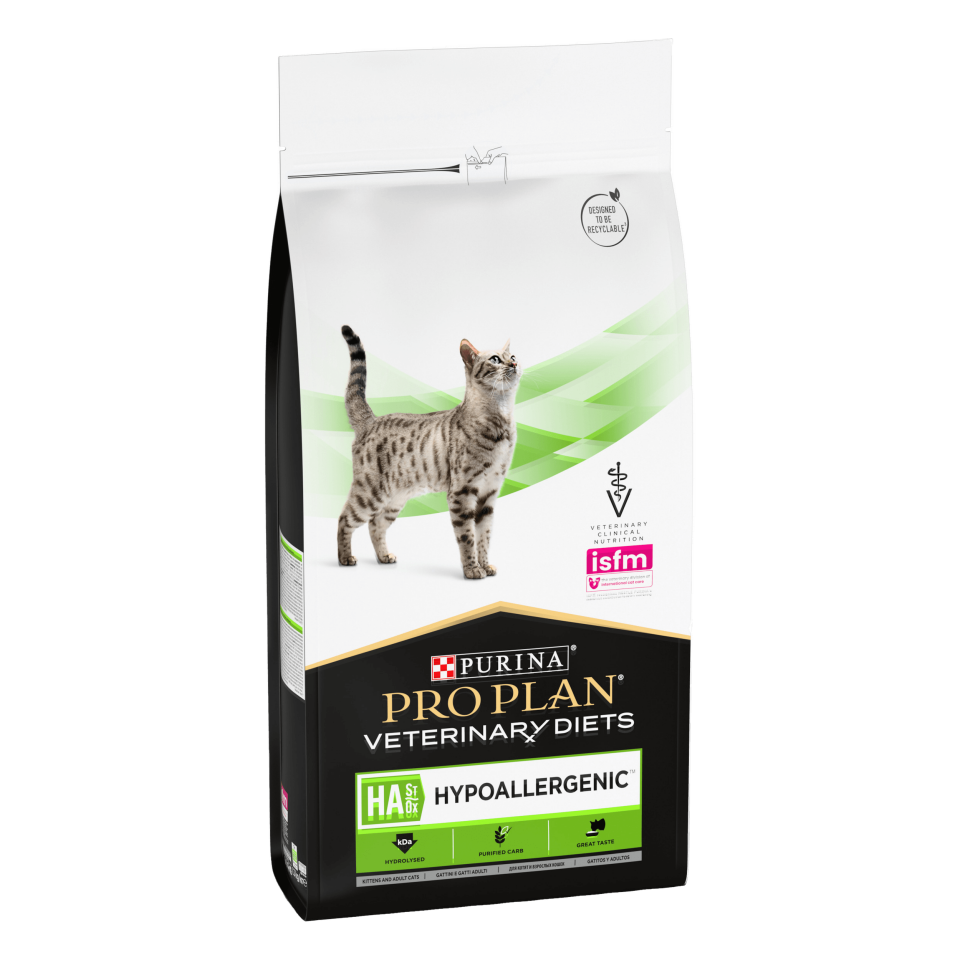 Pro Plan HA Hypoallergenic Kedi Maması 1,3 kg Hassas Sindirimli Kediler İçin Özel Mama