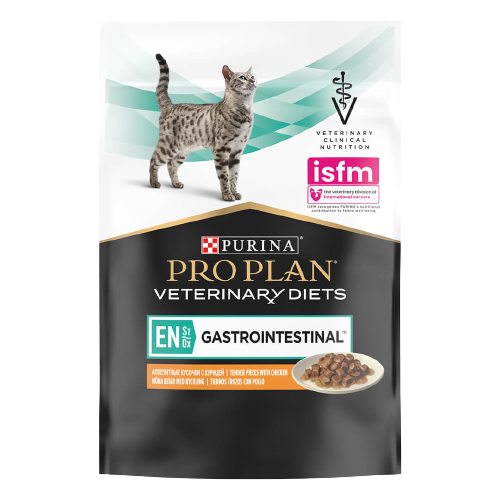 Pro Plan EN Gastrointestinal Tavuklu Pouch Yaş Kedi Maması 85 gr x 10 Adet Hassas Sindirim Sistemi Desteği