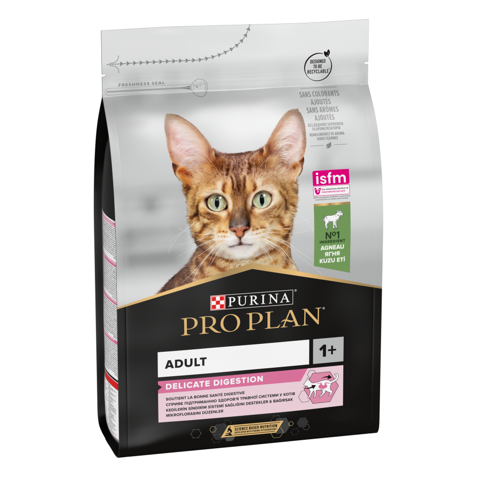 Pro Plan Delicate Digestion Kuzu Etli Kedi Maması 1,5 kg Sindirimi Kolay Yetişkin Kedi Maması