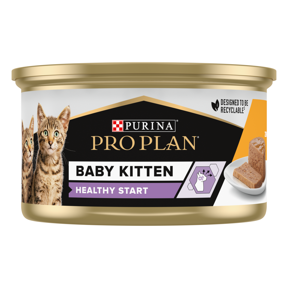 Pro Plan Baby Kitten Tavuklu Yavru Kedi Konservesi 85 gr