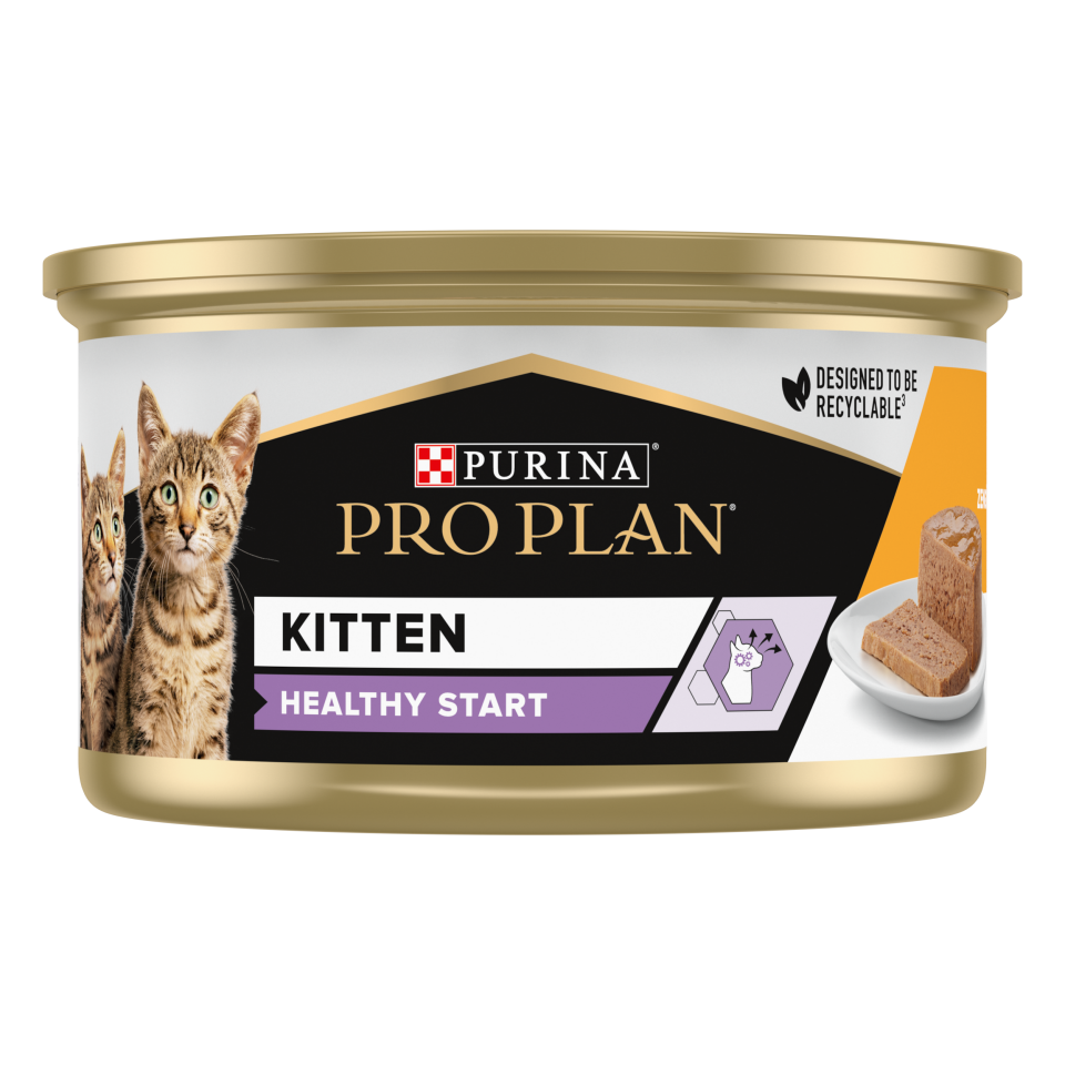 Pro Plan Kitten Tavuklu Kedi Konservesi 85 gr