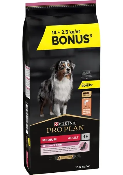Pro Plan Adult Medium Somonlu Köpek Maması 14+2,5 kg