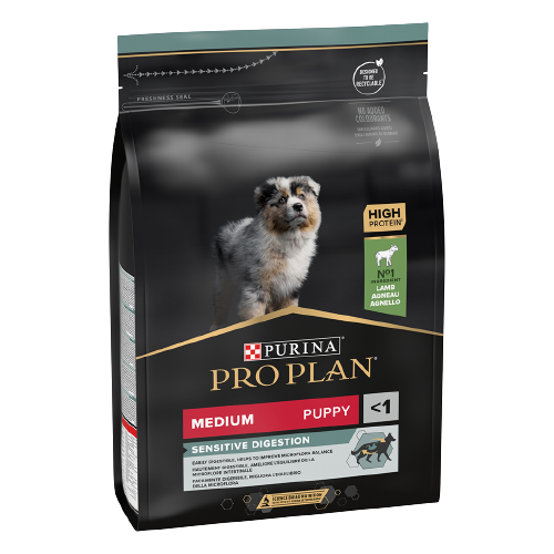 Pro Plan Puppy Sensitive Digestion Medium Kuzu Etli Köpek Maması 12 kg