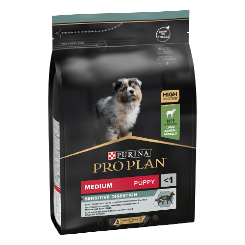 Pro Plan Puppy Sensitive Digestion Medium Kuzu Etli Köpek Maması 12 kg