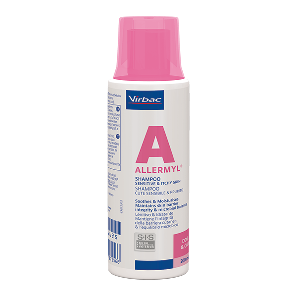 Virbac Allermyl Kedi ve Köpekler İçin Dermatolojik Şampuan 250 ml Hassas ve Kaşıntılı Cilt Bakımı