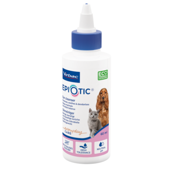 Virbac EpiOtic Kedi ve Köpekler İçin Kulak Temizleyici 125 ml Rutin Kulak Hijyeni