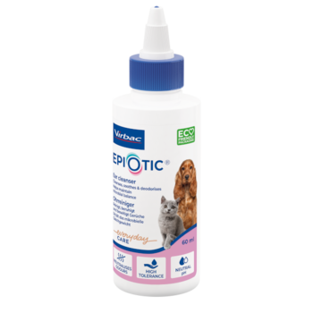 Virbac EpiOtic Kedi ve Köpekler İçin Kulak Temizleyici 125 ml Rutin Kulak Hijyeni