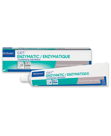 Virbac C.E.T. Enzymatic Kedi ve Köpek Diş Macunu Çift Enzim Sistemli 70 g
