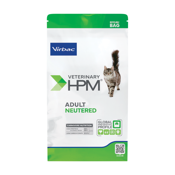 Virbac Veterinary HPM Adult Cat Neutered 1.5 kg Kısır Kedi Maması