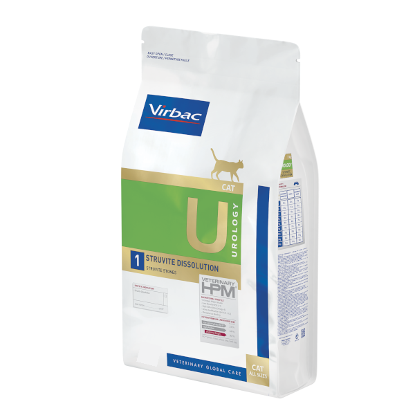 Virbac Veterinary HPM Urology - Struvite Dissolution Cat Food 1.5 kg Kedi Maması