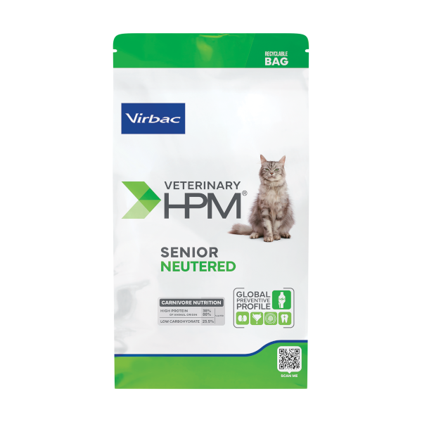 Virbac Veterinary HPM Senior Neutered Cat 3 kg Kısırlaştırılmış Yaşlı Kedi Maması