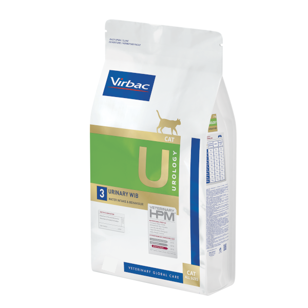 Virbac Veterinary HPM Urology Water Intake & Behaviour 3 kg Üriner Sistem Kedi Maması