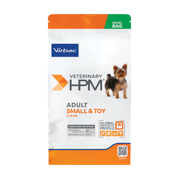Virbac Veterinary HPM Adult Dog Small & Toy 7 kg Küçük Irk Yetişkin Köpek Maması