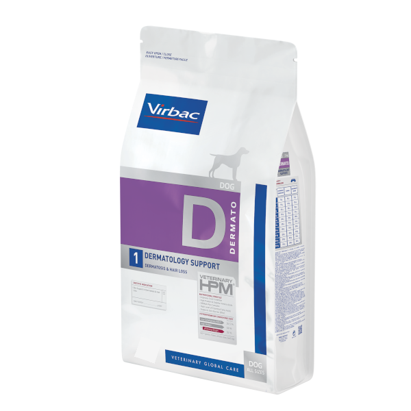 Virbac Veterinary HPM Dermatology Support Dog Food 12 kg Dermatoloji Destekli Köpek Maması