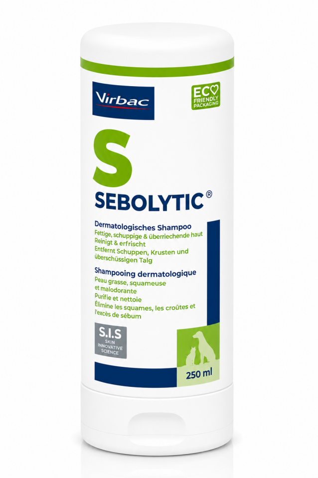 Virbac Sebolytic 250 ml Köpek ve Kedi Dermatolojik Şampuan